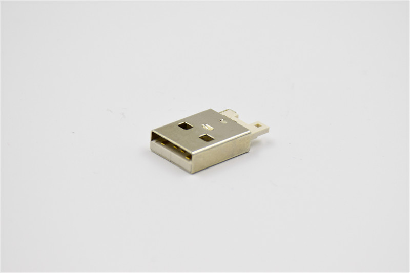 USB TYPE A  2.0 M 短体式白胶芯